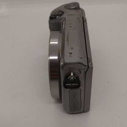 【全額返金保証】【最速発送】Sony デジタル一眼 α NEX-5T シルバー 動作確認済