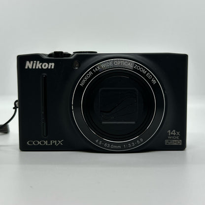 【最速発送】Nikon コンパクトデジタルカメラ COOLPIX S8200 ブラック【難有】