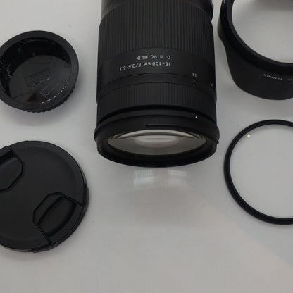 【全額返金保証】【最速発送】TAMRON 18-400mm F3.5-6.3 DiII VC HLD [Canon用] 動作確認済