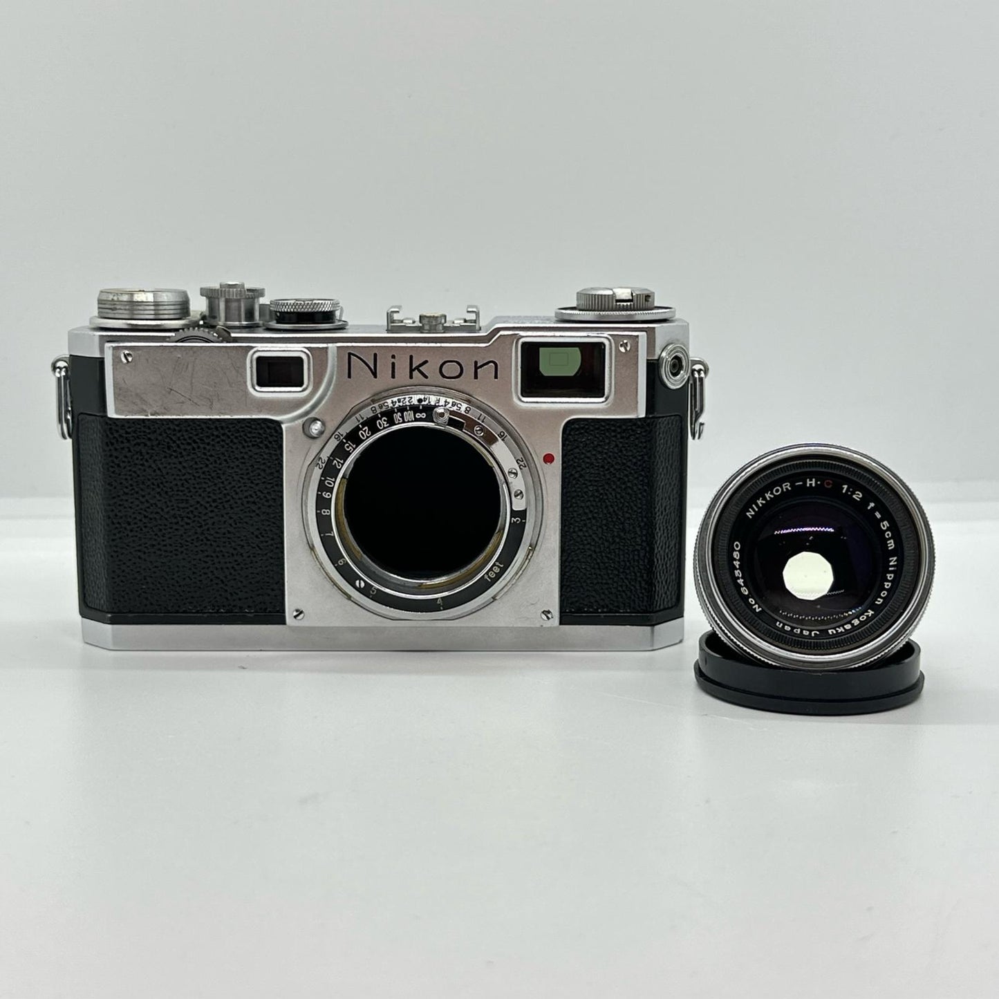 【全額返金保証】【最速発送】Nikon S2 + NIKKOR-H・C 5cm F2 動作確認済