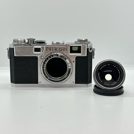【全額返金保証】【最速発送】Nikon S2 + NIKKOR-H・C 5cm F2 動作確認済