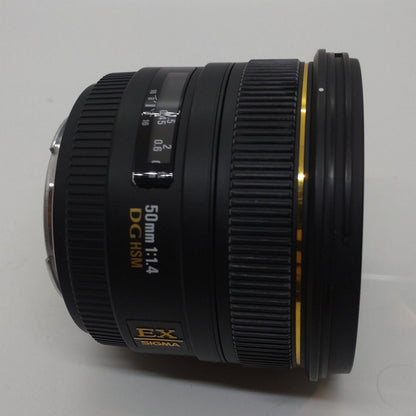 【全額返金保証】【最速発送】SIGMA 50mm F1.4 DG HSM 美品 動作確認済