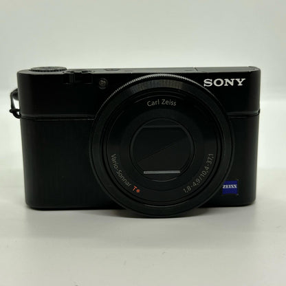 【全額返金保証】【最速発送】Sony コンパクトデジタルカメラ サイバーショット DSC-RX100 美品 動作確認済