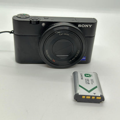 【全額返金保証】【最速発送】Sony コンパクトデジタルカメラ サイバーショット DSC-RX100 美品 動作確認済