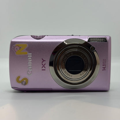 【全額返金保証】【最速発送】Canon コンパクトデジタルカメラ IXY 10S パープル 美品 動作確認済