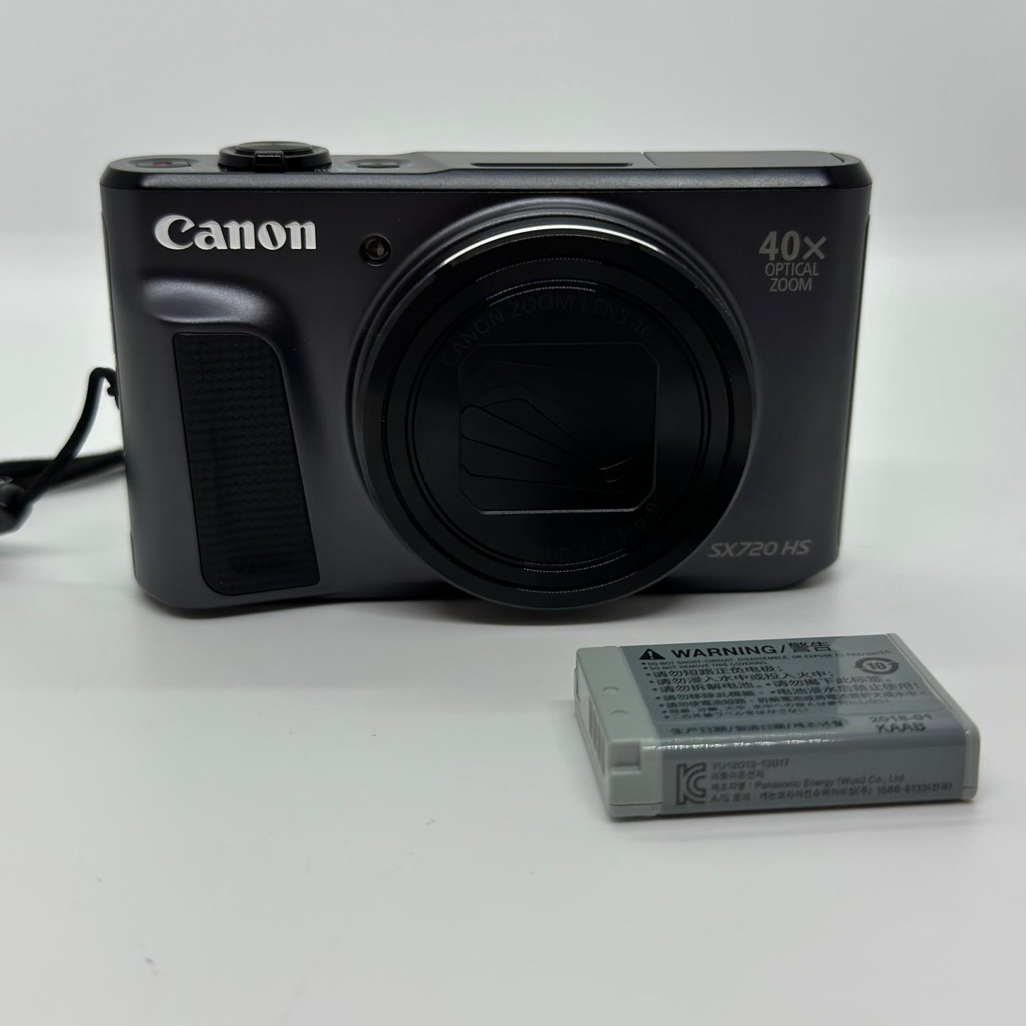 【全額返金保証】【最速発送】Canon コンパクトデジタルカメラ PowerShot SX720 HS ブラック 美品 動作確認済