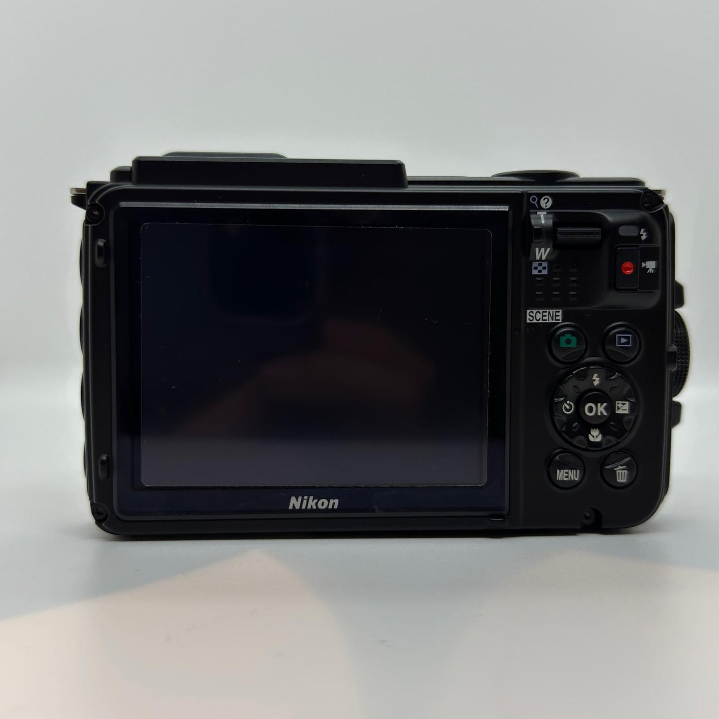 【全額返金保証】【最速発送】Nikon コンパクトデジタルカメラ COOLPIX AW130 オレンジ 動作確認済