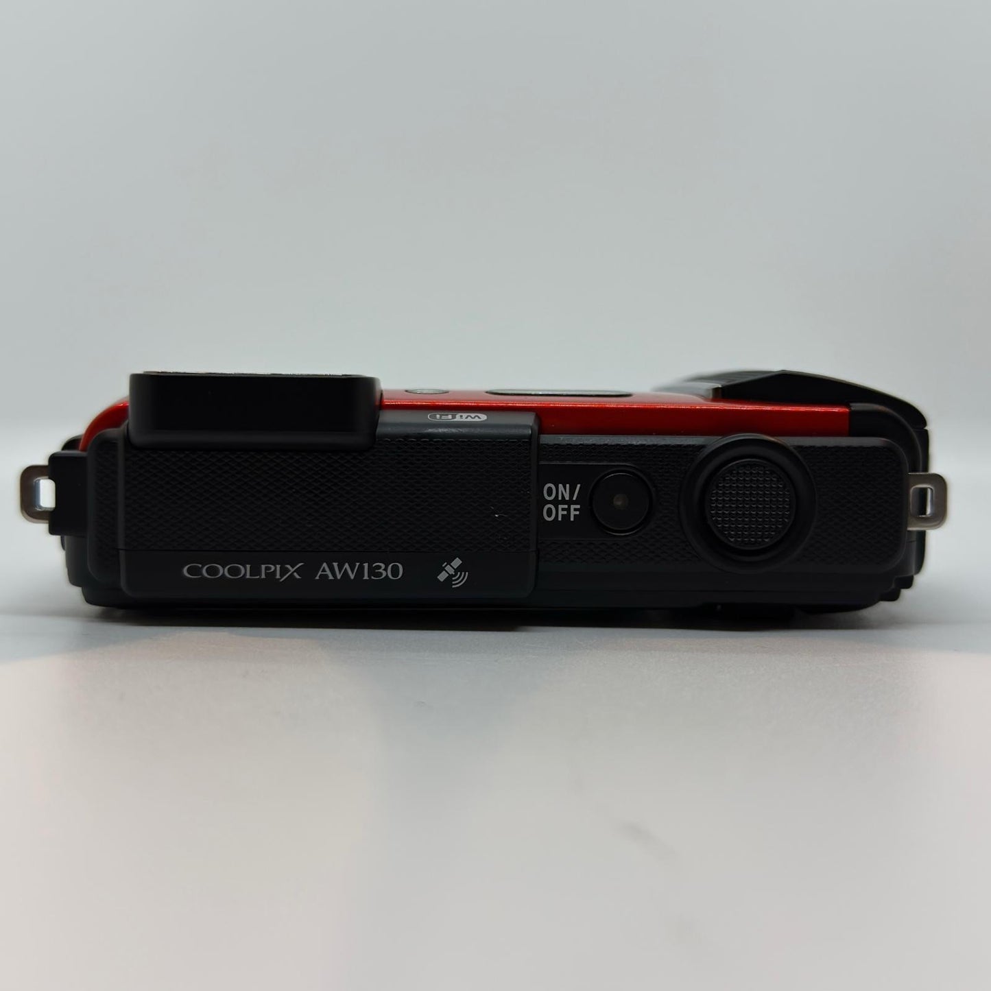 【全額返金保証】【最速発送】Nikon コンパクトデジタルカメラ COOLPIX AW130 オレンジ 動作確認済