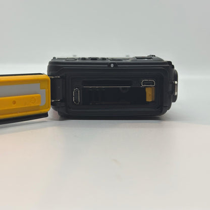 【全額返金保証】【最速発送】Nikon コンパクトデジタルカメラ COOLPIX AW130 オレンジ 動作確認済
