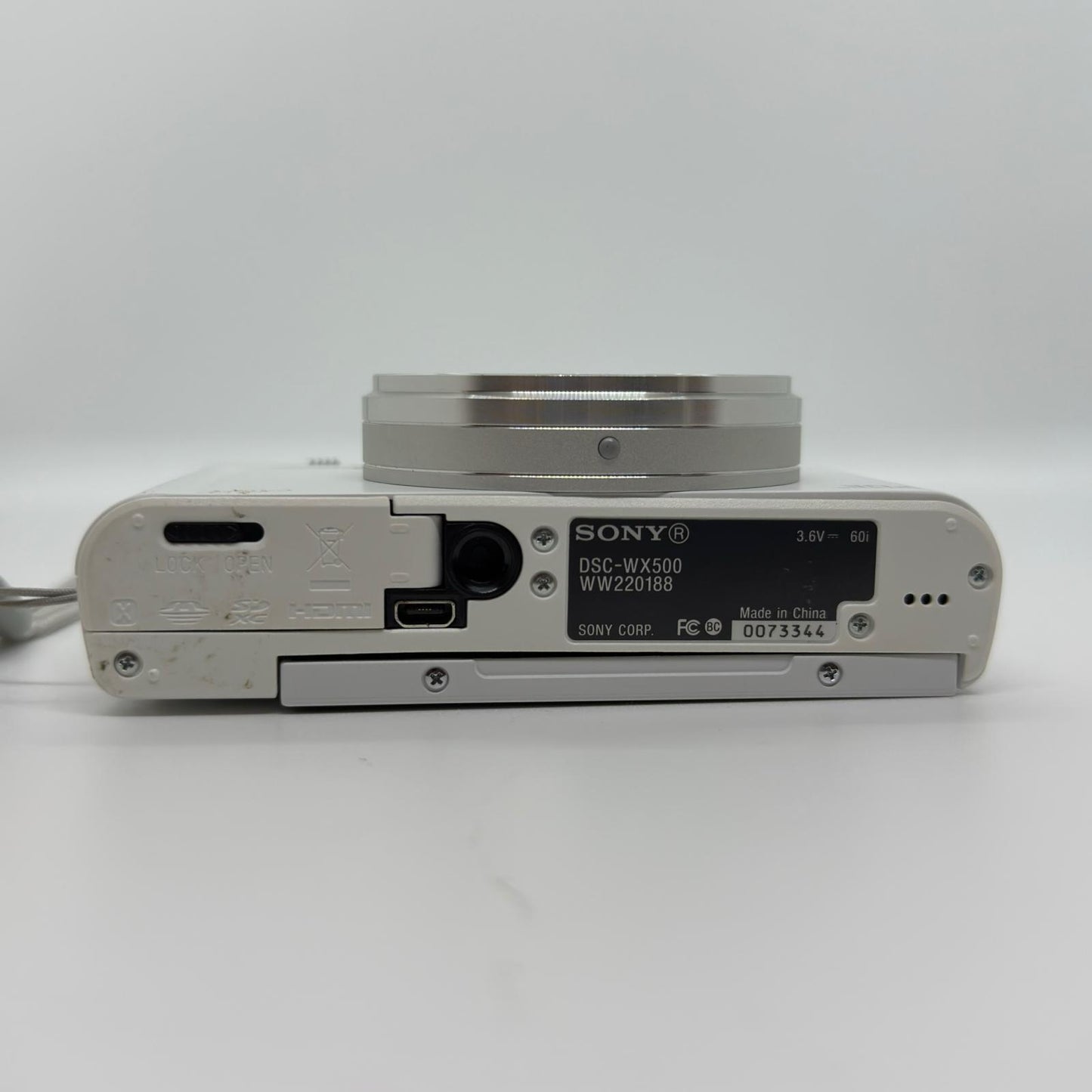 【最速発送】Sony コンパクトデジタルカメラ サイバーショット DSC-WX500 (W) [ホワイト]【難有】