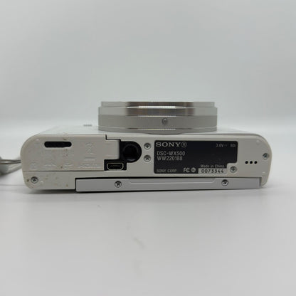 【最速発送】Sony コンパクトデジタルカメラ サイバーショット DSC-WX500 (W) [ホワイト]【難有】