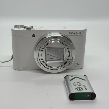 【最速発送】Sony コンパクトデジタルカメラ サイバーショット DSC-WX500 (W) [ホワイト]【難有】