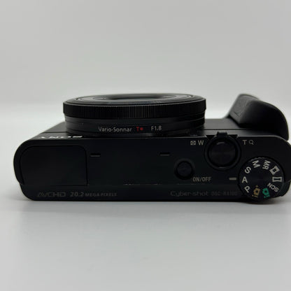 【全額返金保証】【最速発送】Sony コンパクトデジタルカメラ サイバーショット DSC-RX100 美品 動作確認済