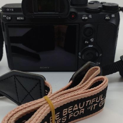 【全額返金保証】【最速発送】Sony デジタル一眼 α7 III ILCE-7M3 ボディ 動作確認済