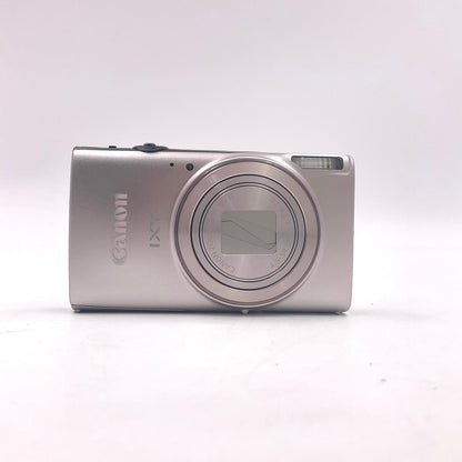 【全額返金保証】【最速発送】Canon コンパクトデジタルカメラ IXY 650 [シルバー] 美品 動作確認済
