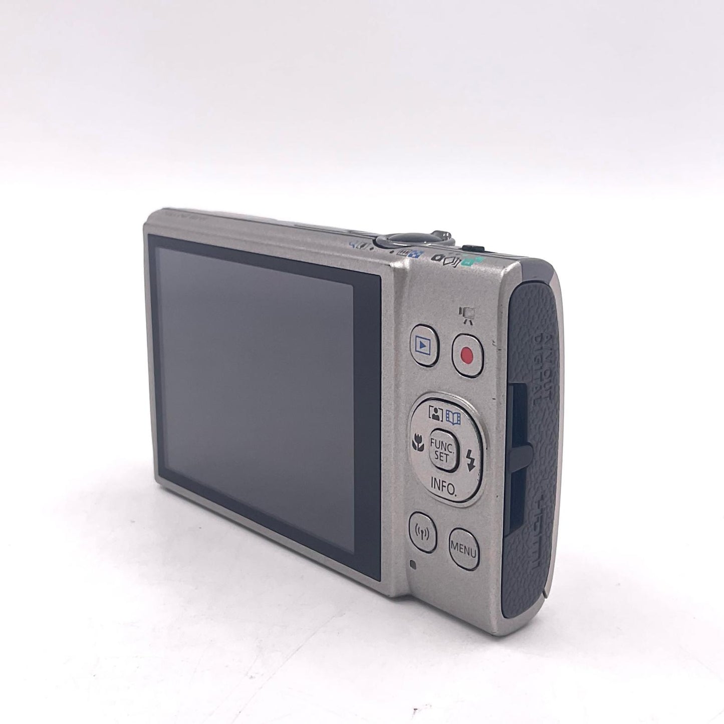 【全額返金保証】【最速発送】Canon コンパクトデジタルカメラ IXY 650 [シルバー] 美品 動作確認済