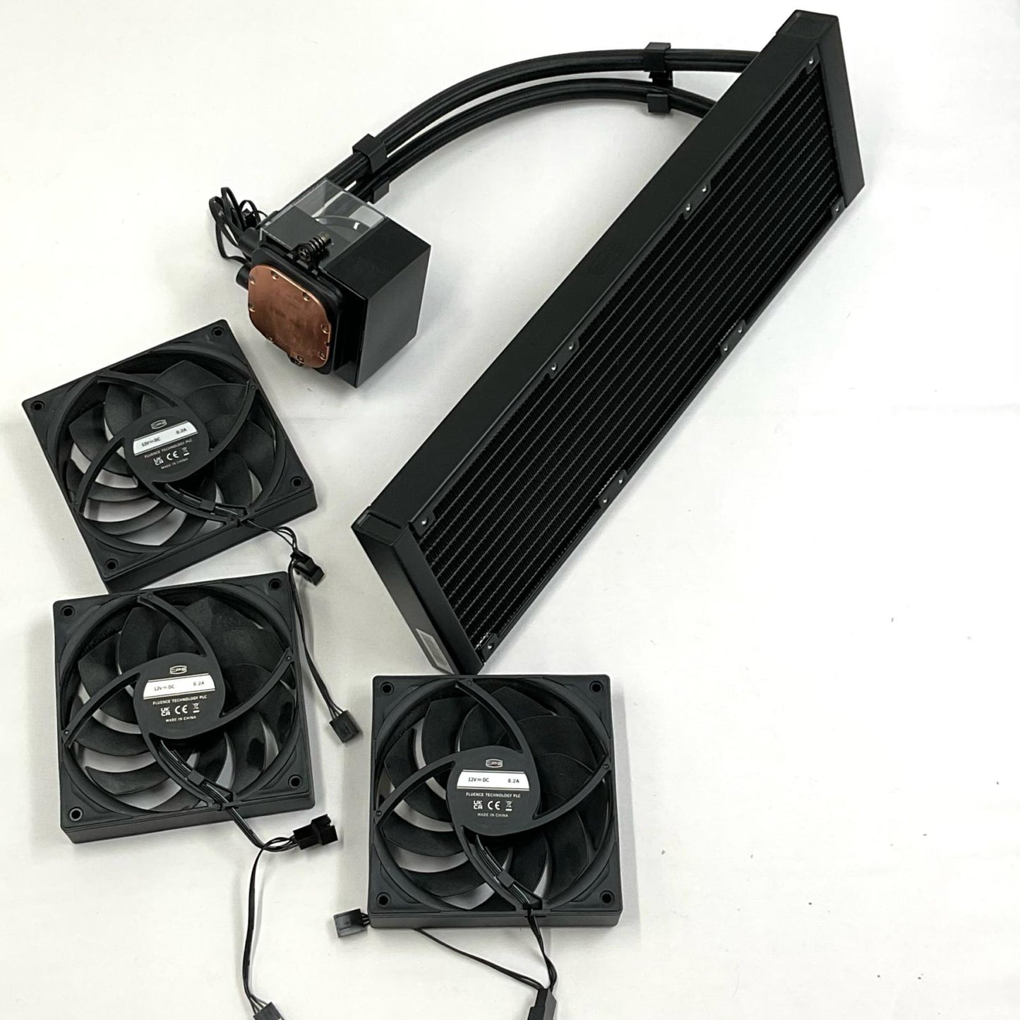 【全額返金保証】【最速発送】PCCOOLER CPUクーラー DS360 BK DEP03 美品 動作確認済