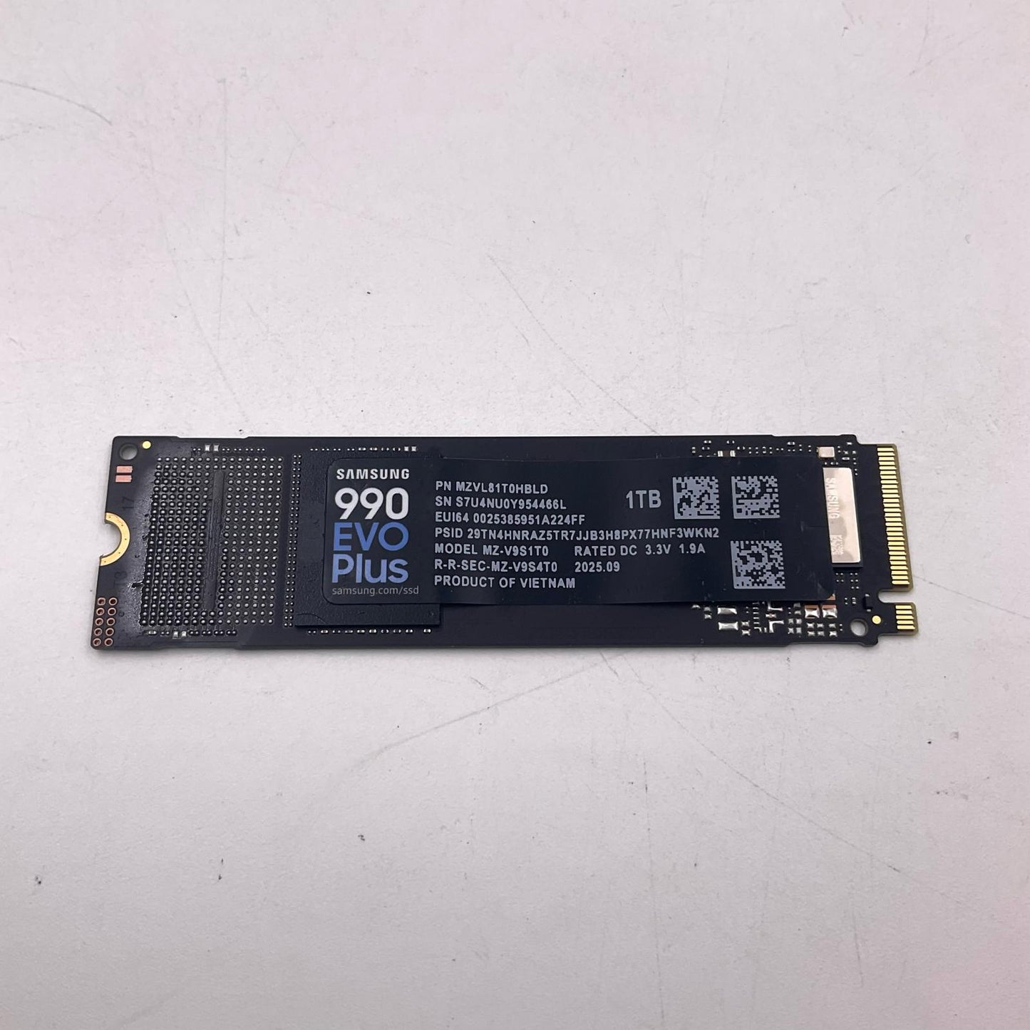 【全額返金保証】【最速発送】SAMSUNG 990 EVO Plus 1TB MZVL81T0HBLD 超美品 動作確認済
