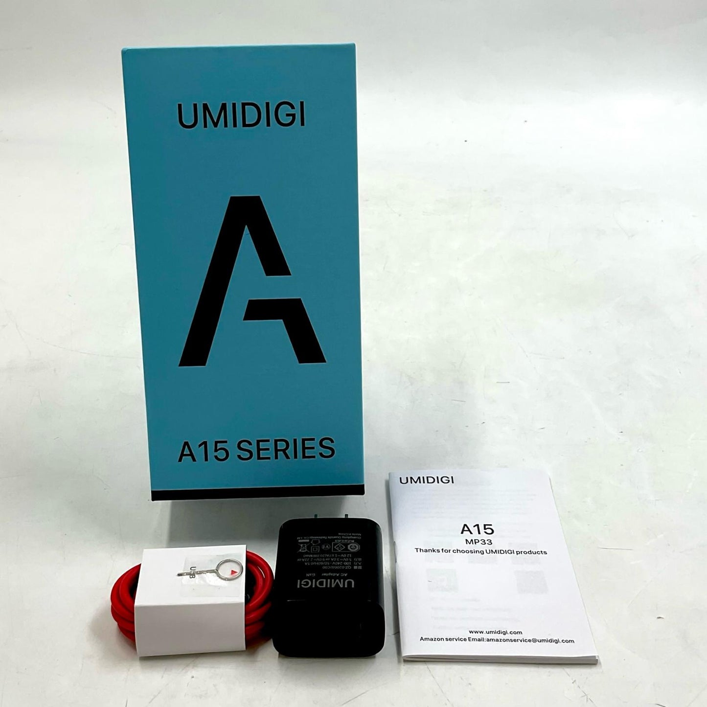 【全額返金保証】【最速発送】UMIDIGI A15 256GB グラファイトブラック SIMフリー MP33 白ロム 美品 動作確認済