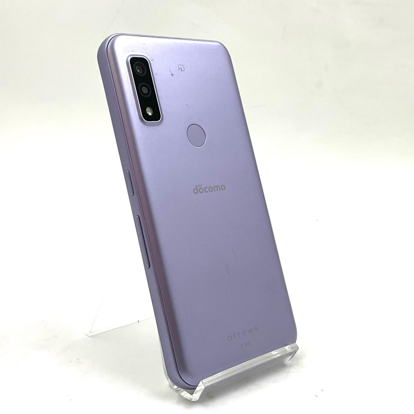 【全額返金保証】【最速発送】富士通 arrows We 64GB パープル docomo F-51B 白ロム 美品 動作確認済