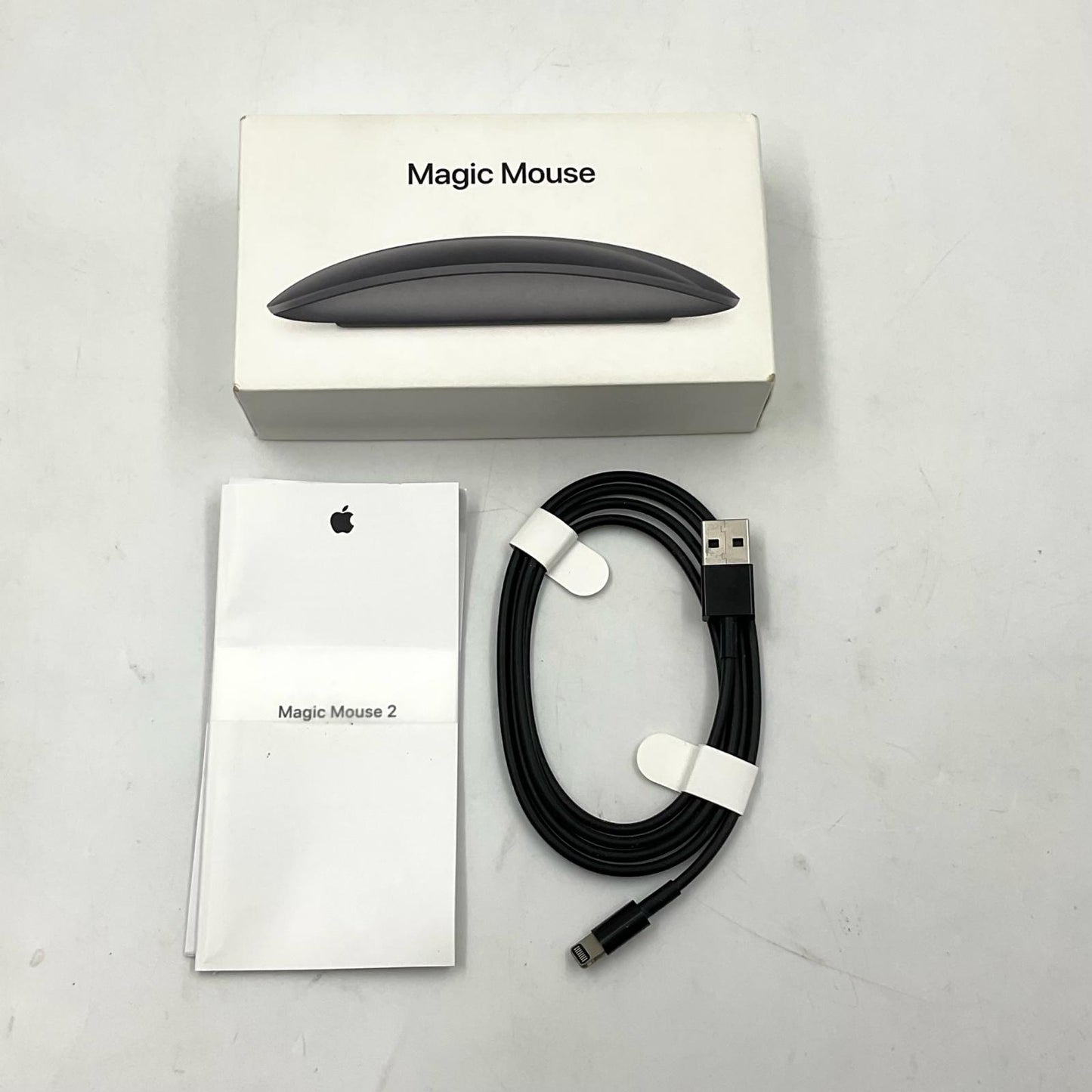 【全額返金保証】【最速発送】Apple Magic Mouse 2 MRME2J/A 美品 動作確認済