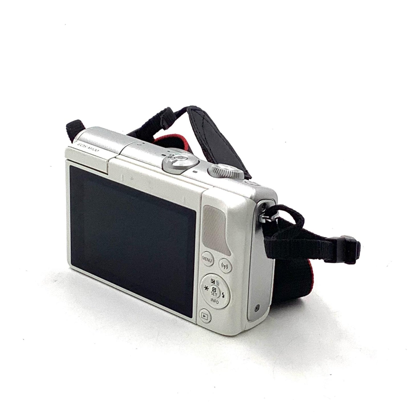 【全額返金保証】【最速発送】Canon デジタル一眼 EOS M100 ボディ ホワイト 動作確認済