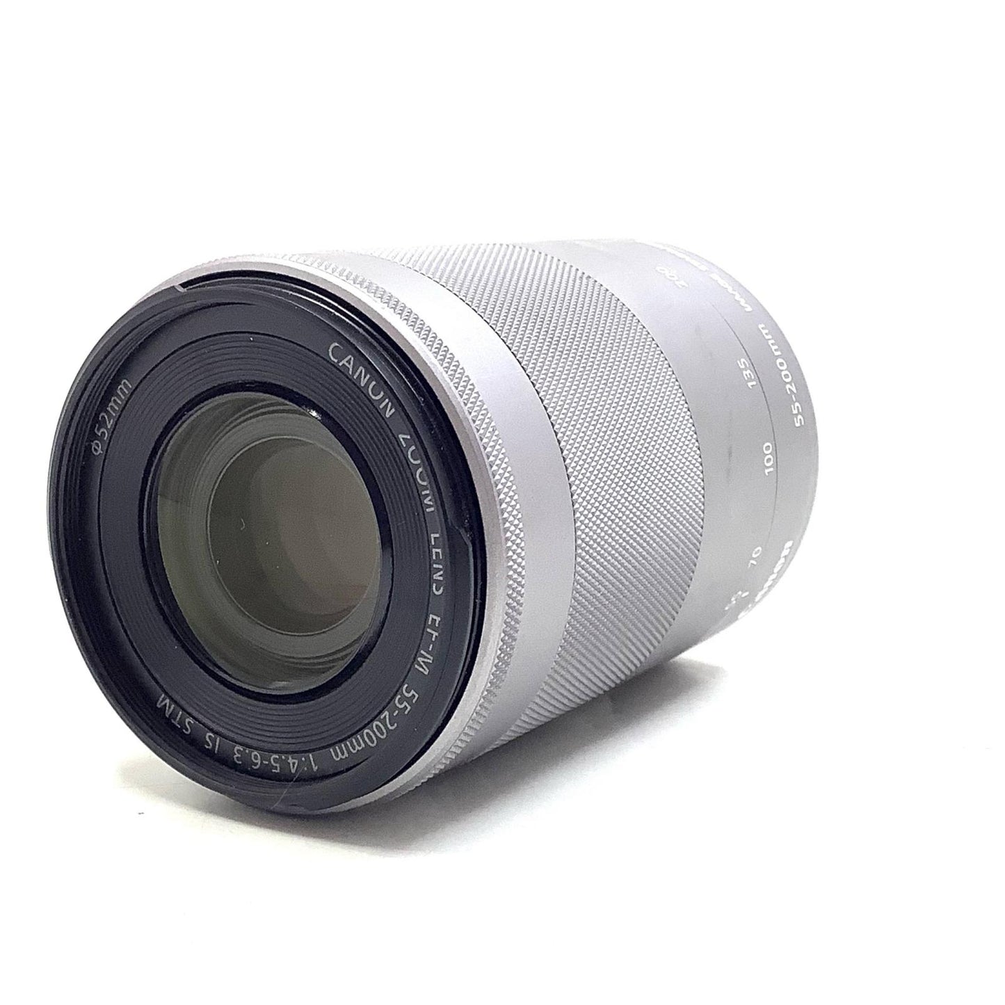 【最速発送】Canon EF-M55-200mm F4.5-6.3 IS STM [シルバー]【難有】