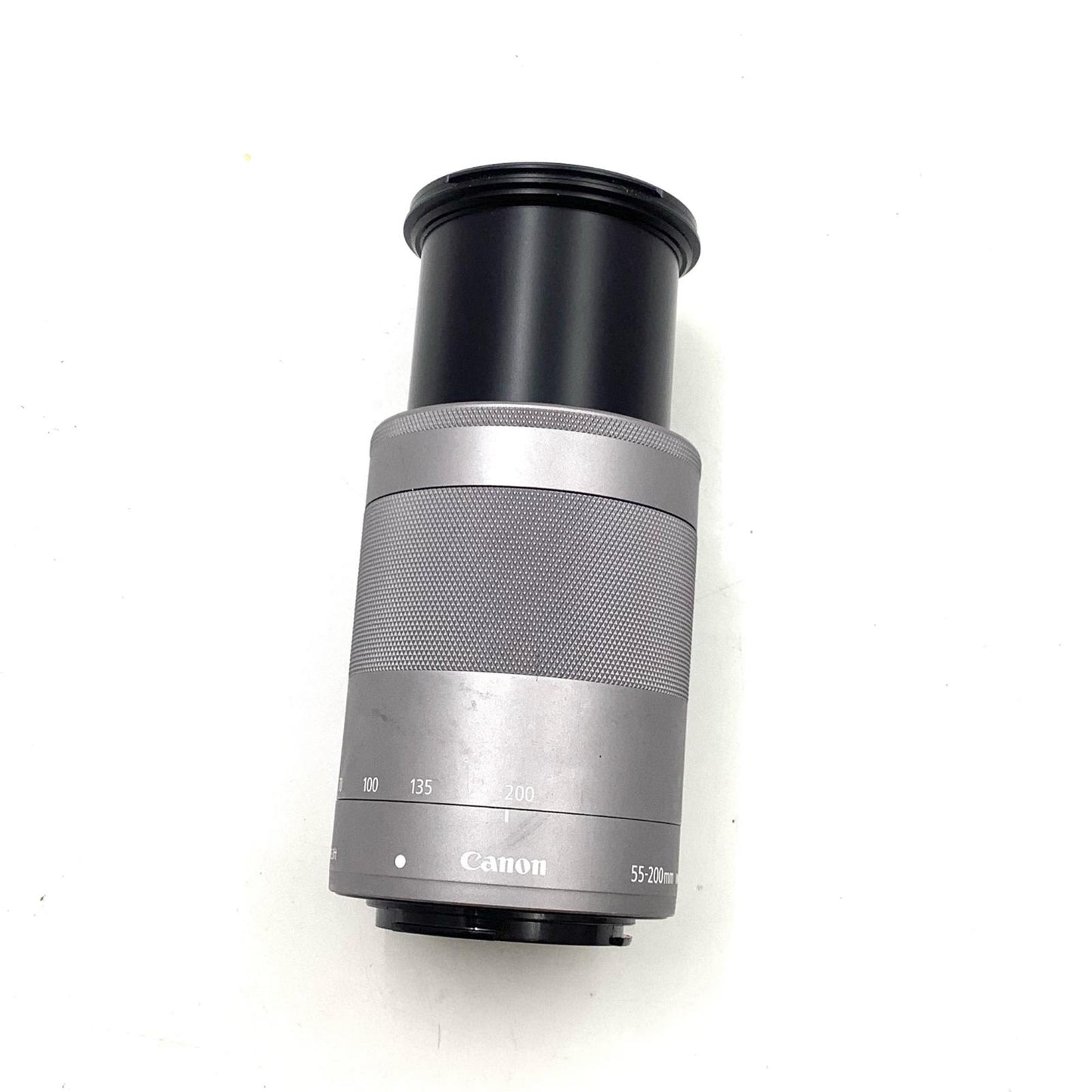 【最速発送】Canon EF-M55-200mm F4.5-6.3 IS STM [シルバー]【難有】