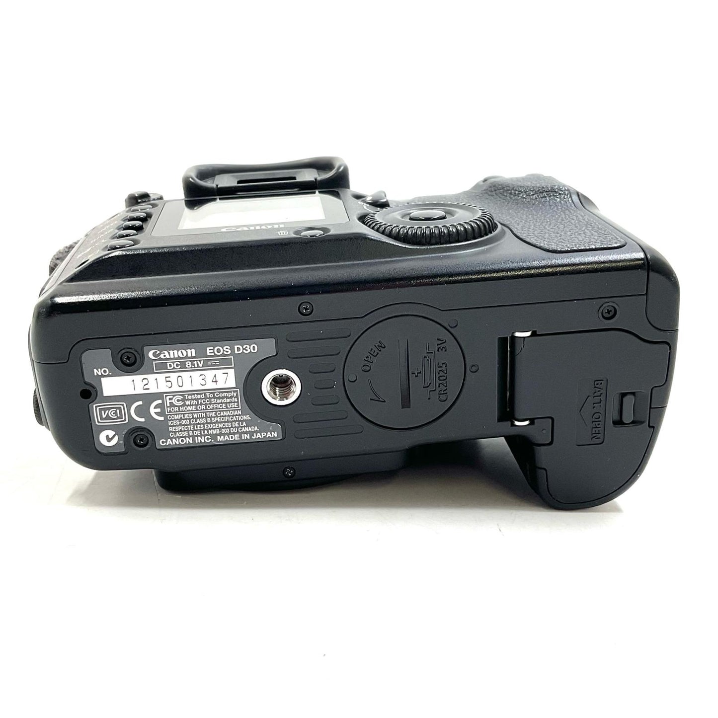 【全額返金保証】【最速発送】Canon デジタル一眼 EOS 30D ボディ ブラック 動作確認済