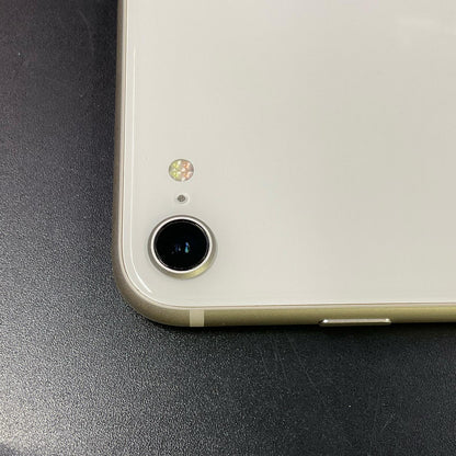 【全額返金保証】【最速発送】Apple iPhone iPhone SE（第3世代） 64GB スターライト SIMフリー 白ロム 美品 動作確認済 87%