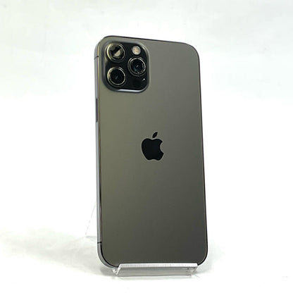 【最速発送】Apple iPhone iPhone 12 Pro Max 256GB グラファイト Softbank 白ロム【難有】 76%