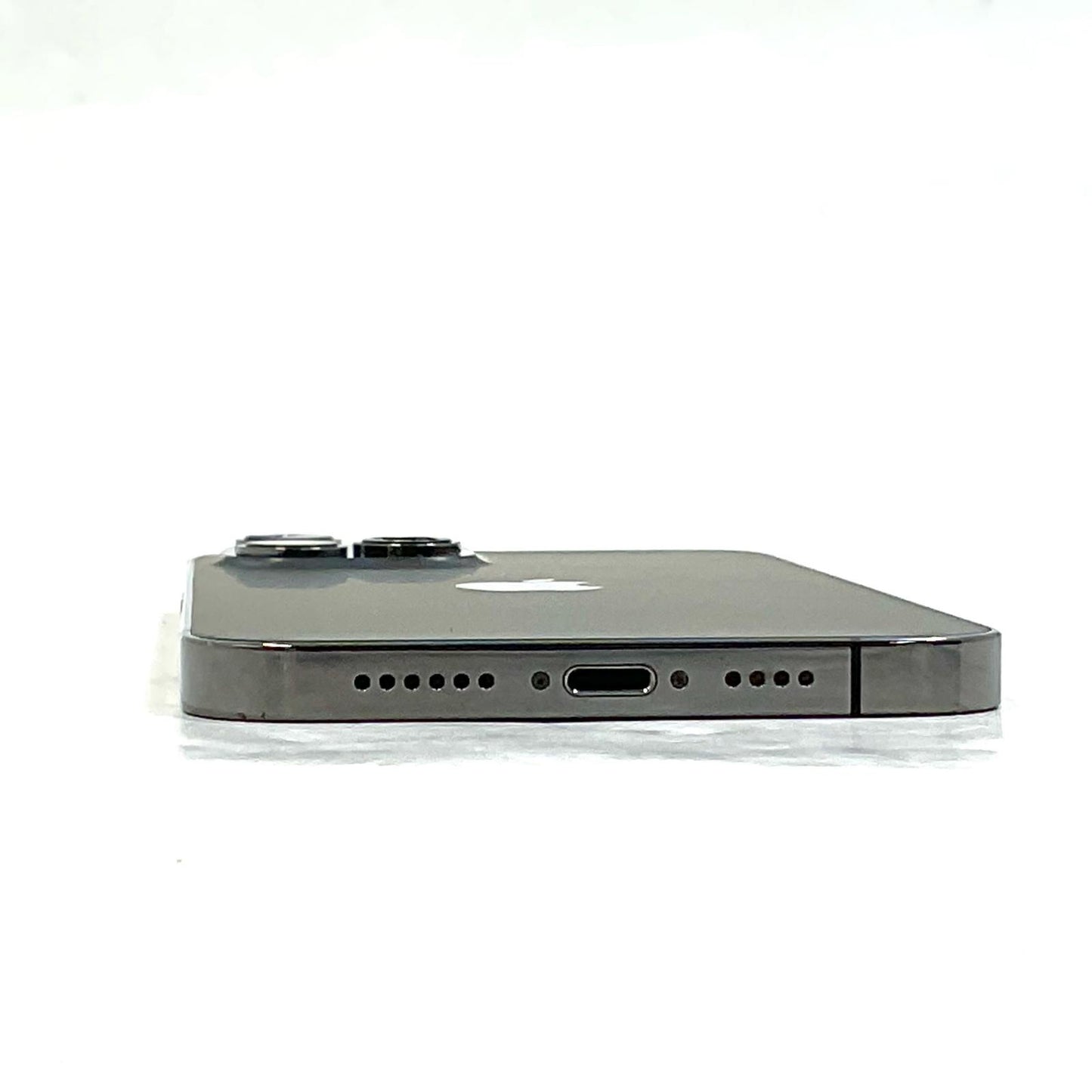 【最速発送】Apple iPhone iPhone 12 Pro Max 256GB グラファイト Softbank 白ロム【難有】 76%