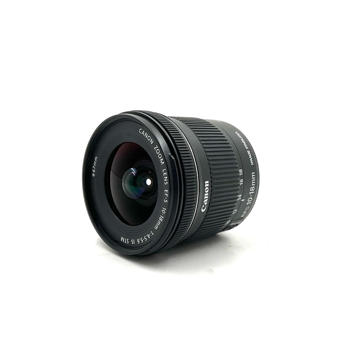 【全額返金保証】【最速発送】Canon EF-S10-18mm F4.5-5.6 IS STM 美品 動作確認済