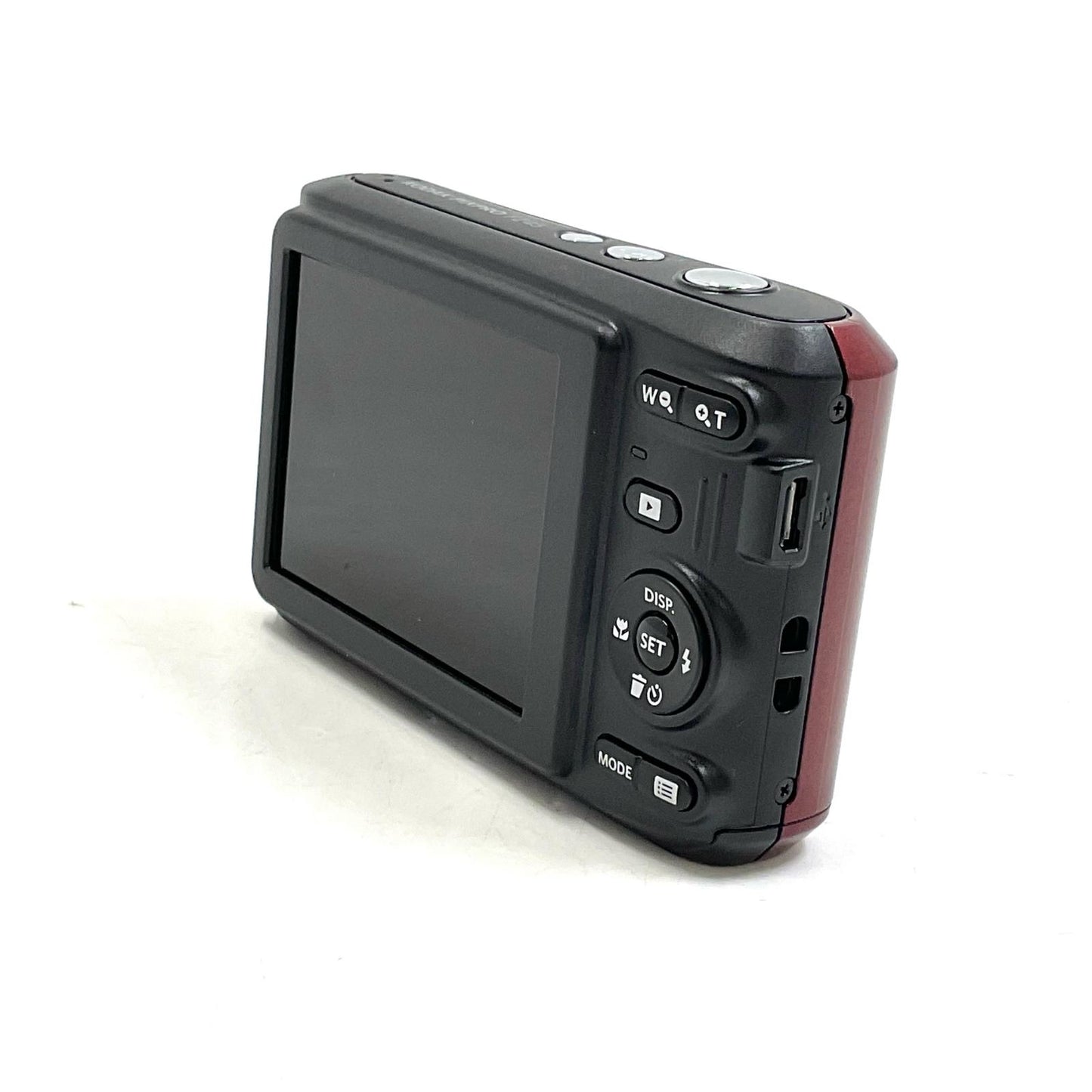 【全額返金保証】【最速発送】KODAK コンパクトデジタルカメラ PIXPRO FZ45RD [赤] 美品 動作確認済