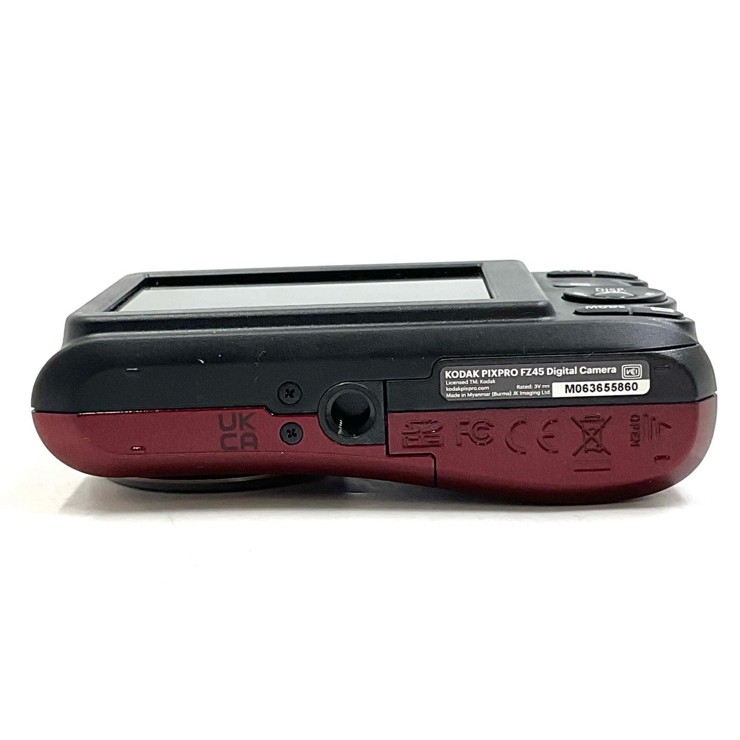 【全額返金保証】【最速発送】KODAK コンパクトデジタルカメラ PIXPRO FZ45RD [赤] 美品 動作確認済
