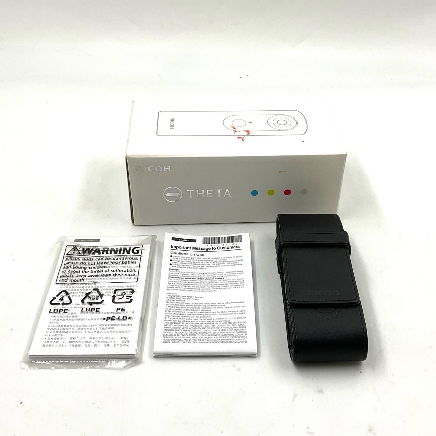 【最速発送】RICOH THETA m15 [ホワイト]【難有】