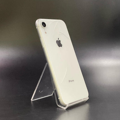 【全額返金保証】【最速発送】Apple iPhone iPhone XR 64GB ホワイト docomo 白ロム 動作確認済 81%