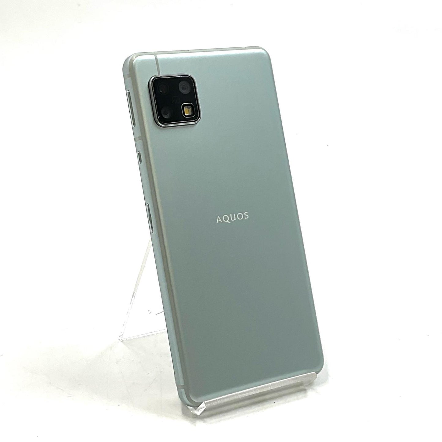 【全額返金保証】【最速発送】SHARP AQUOS sense 5G 64GB シルバー Softbank A004SH 白ロム 動作確認済
