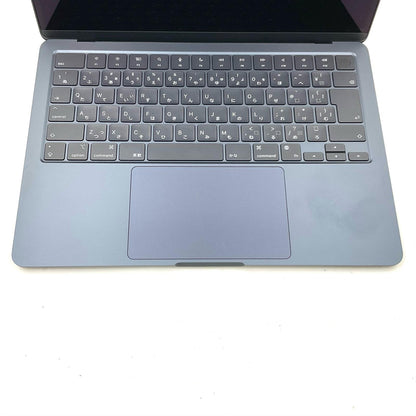 【全額返金保証】【最速発送】Apple MacBook Air 13.6インチ 2022 Apple M2 8GB 256GB ミッドナイト 91% 美品 動作確認済