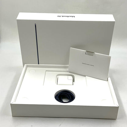 【全額返金保証】【最速発送】Apple MacBook Air 13.6インチ 2022 Apple M2 8GB 256GB ミッドナイト 91% 美品 動作確認済