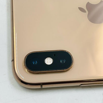 【全額返金保証】【最速発送】Apple iPhone iPhone XS Max 256GB ゴールド SIMフリー 白ロム 美品 動作確認済 84%