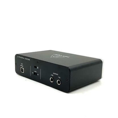 【全額返金保証】【最速発送】BEHRINGER USBオーディオインターフェイス U-PHORIA UMC22 美品 動作確認済