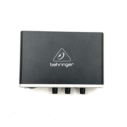 【全額返金保証】【最速発送】BEHRINGER USBオーディオインターフェイス U-PHORIA UMC22 美品 動作確認済