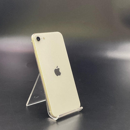 【全額返金保証】【最速発送】Apple iPhone iPhone SE（第3世代） 128GB スターライト au 白ロム 動作確認済 78%