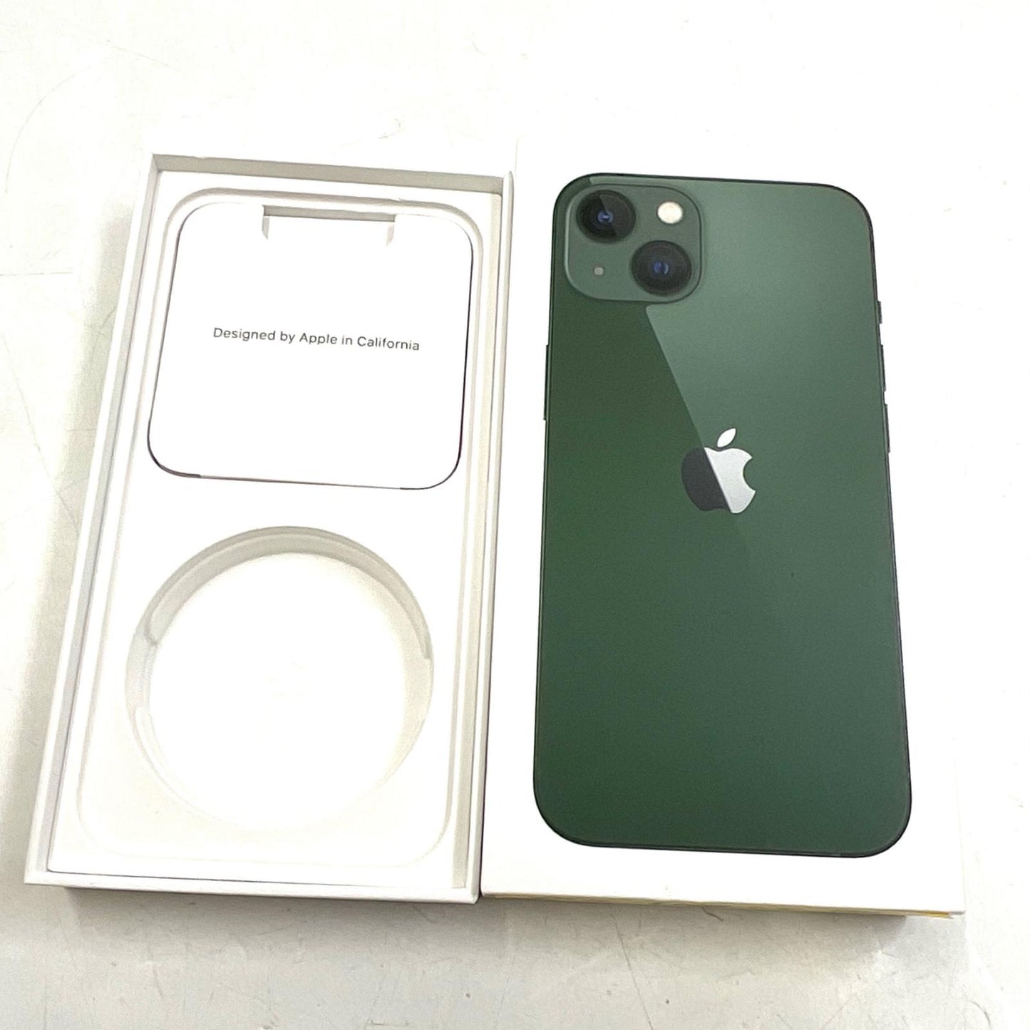 【全額返金保証】【最速発送】Apple iPhone iPhone 13 128GB グリーン Softbank 動作確認済 72%