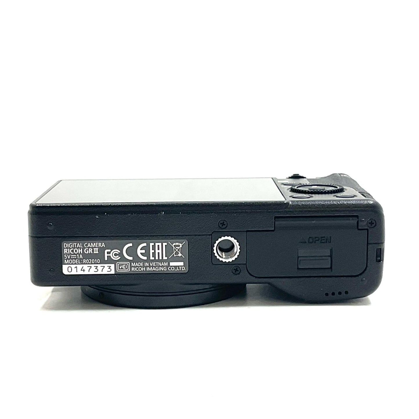 【全額返金保証】【最速発送】RICOH コンパクトデジタルカメラ RICOH GR III HDF 超美品 動作確認済