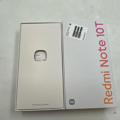 【全額返金保証】【最速発送】Xiaomi Redmi Note 10T 64GB ナイトタイムブルー Softbank A101XM 白ロム 動作確認済
