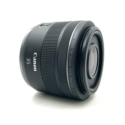 【全額返金保証】【最速発送】Canon RF35mm F1.8 マクロ IS STM 美品 動作確認済