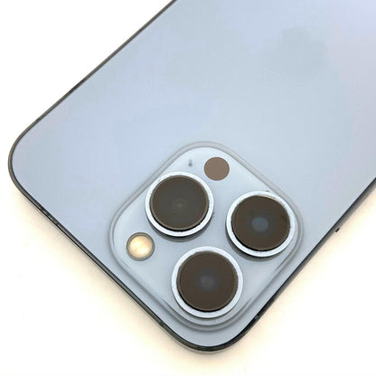 【全額返金保証】【最速発送】Apple iPhone iPhone 13 Pro 128GB シエラブルー docomo 白ロム 動作確認済 77%