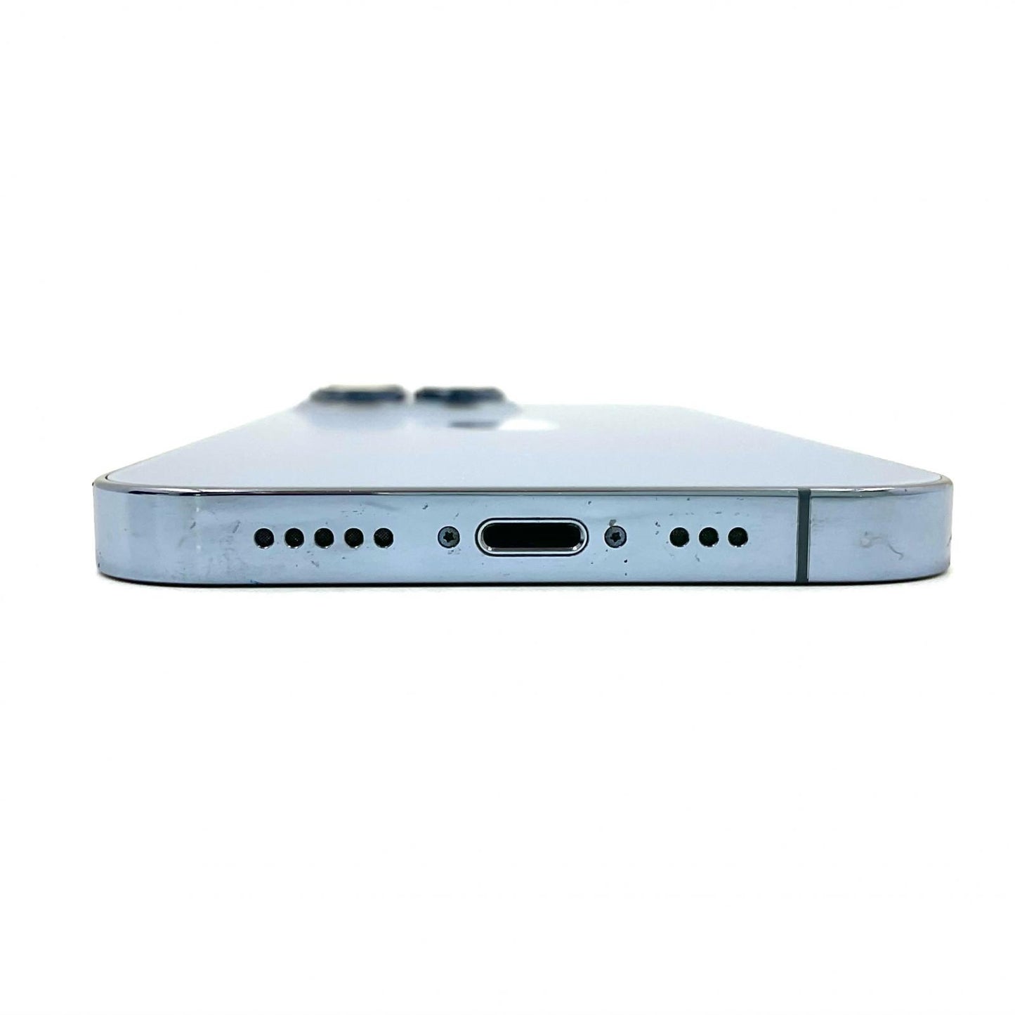 【全額返金保証】【最速発送】Apple iPhone iPhone 13 Pro 128GB シエラブルー docomo 白ロム 動作確認済 77%